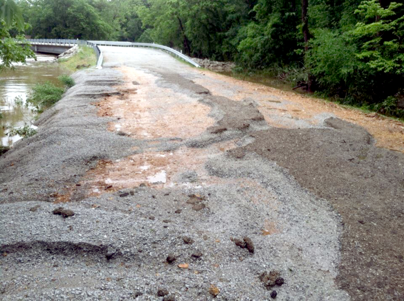 Road damage