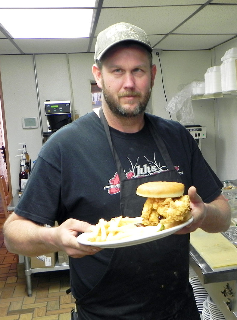 TQ's chicken fried chicken sandwich