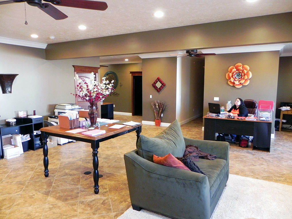 Kim Lowe building interior