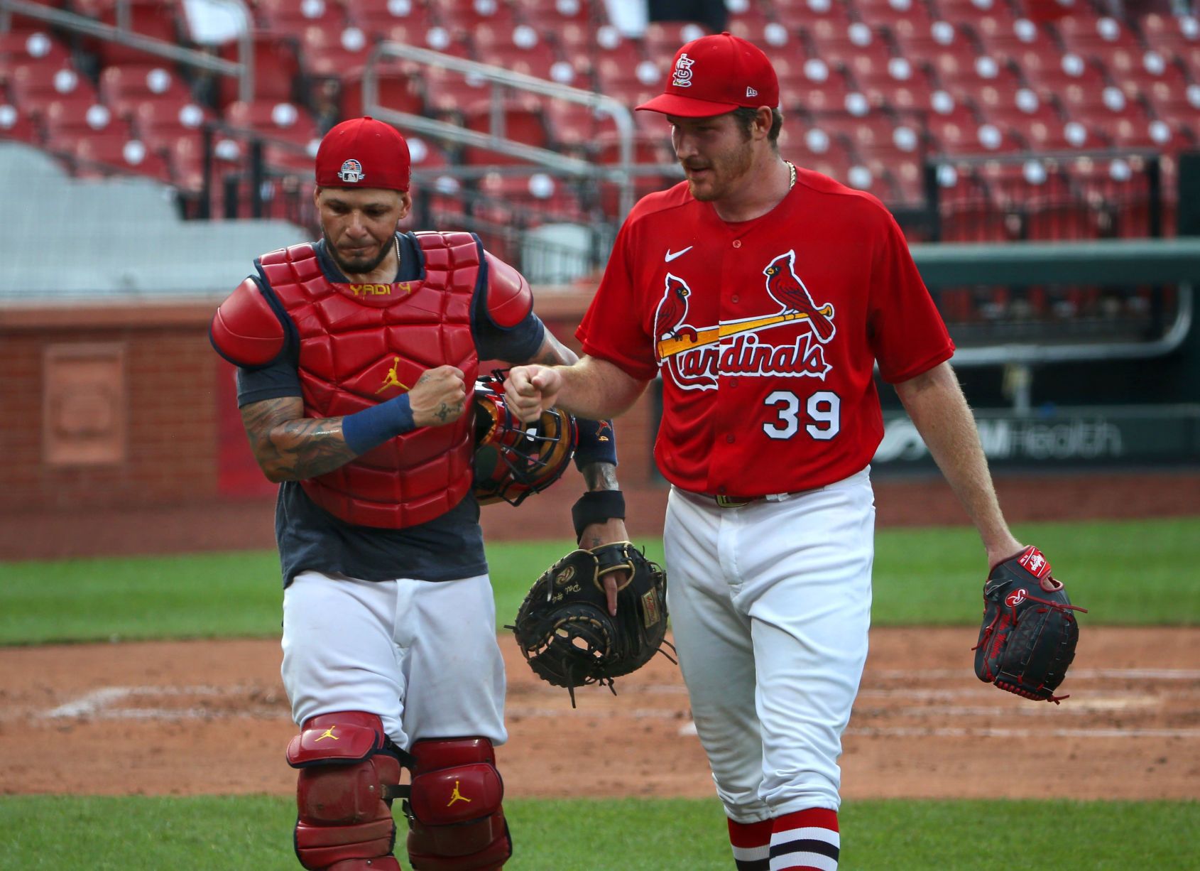 Cardinals continue practice after missed day