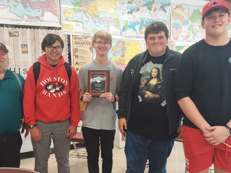 scholar bowl A team photo
