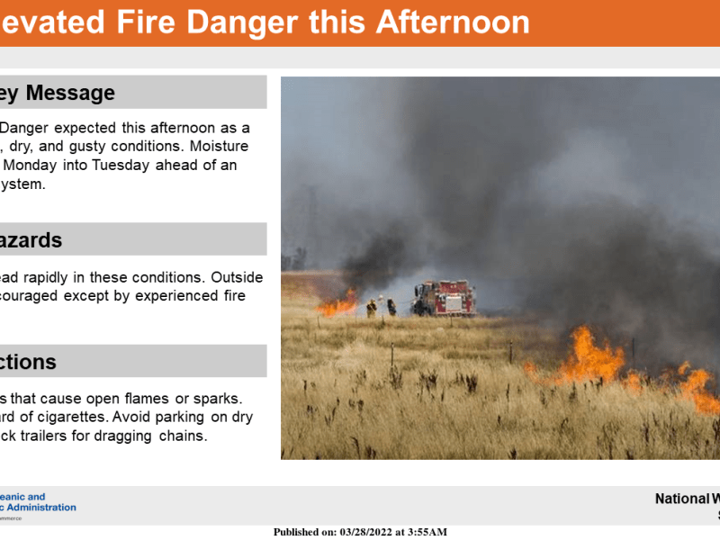 fire risk photo