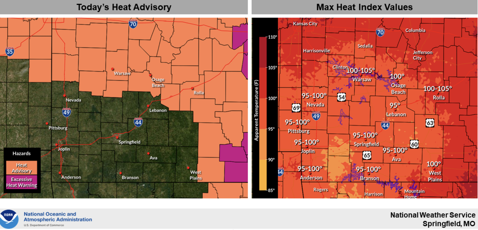 heat advisory graphic