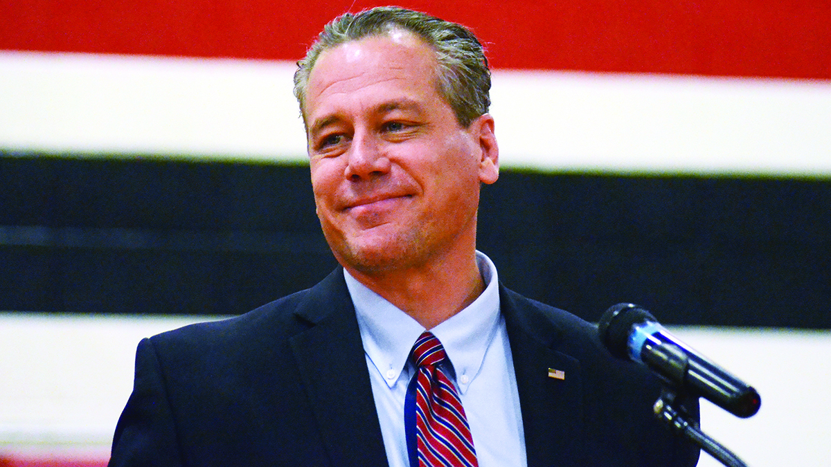 Doug Gaston speaking photo