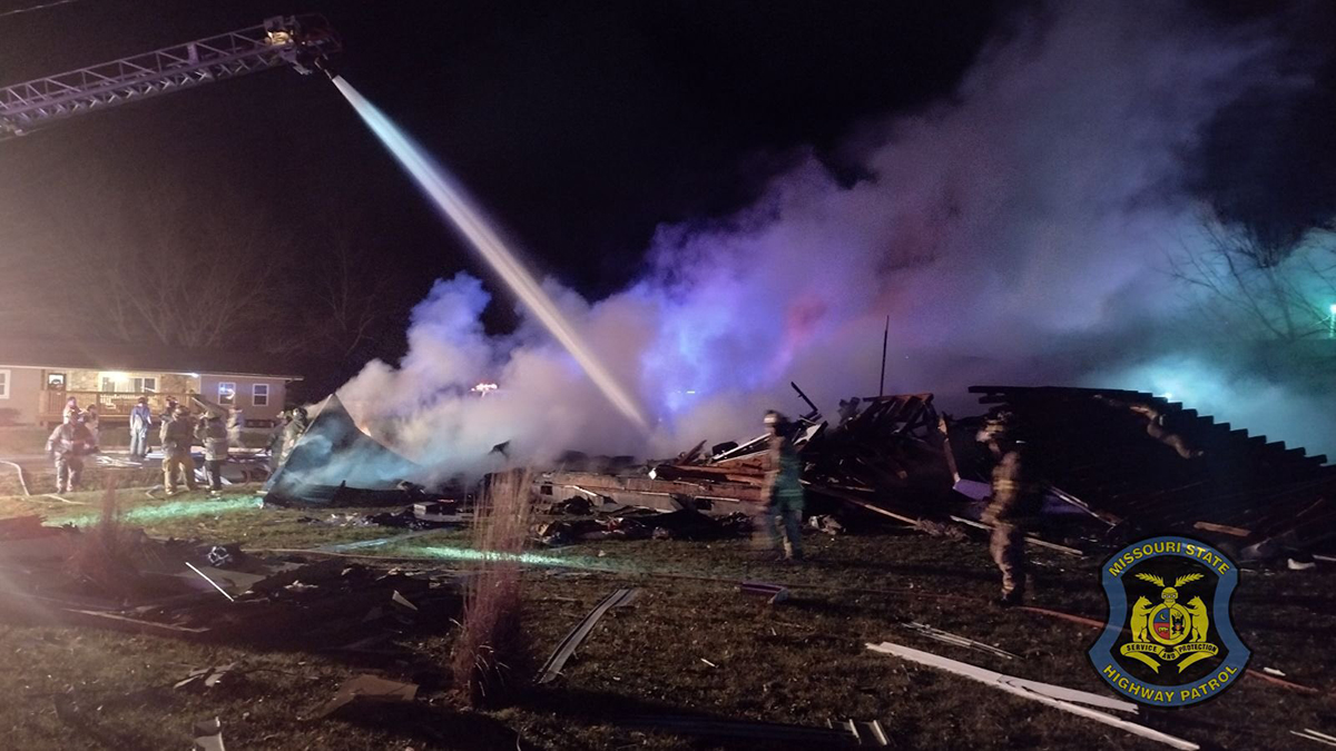 UPDATED: House explosion at Licking