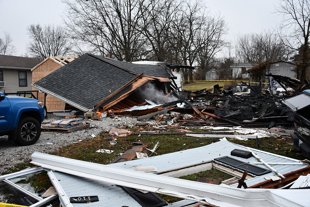 UPDATED: House explodes; area towns respond to help at Licking as two hurt