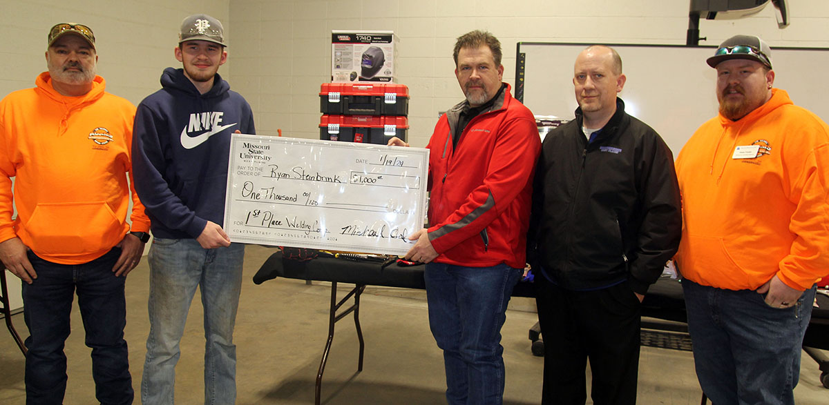 Texas County students sweep top three spots in welding contest