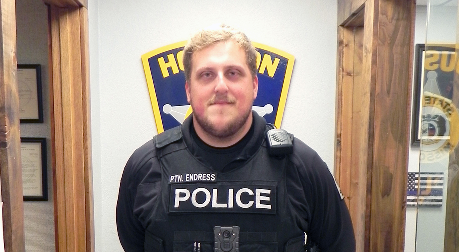 New officer joins Houston Police Department